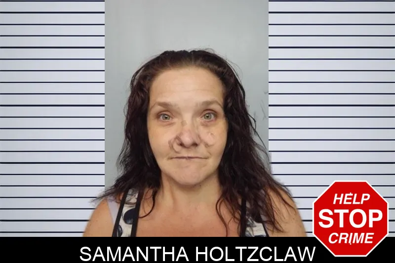 Samantha Holtzclaw mugshot
