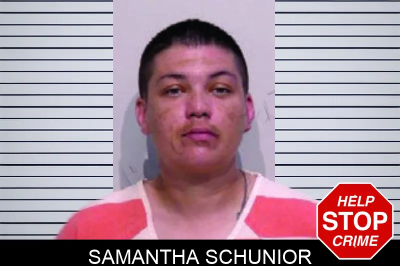 Samantha Schunior mugshot