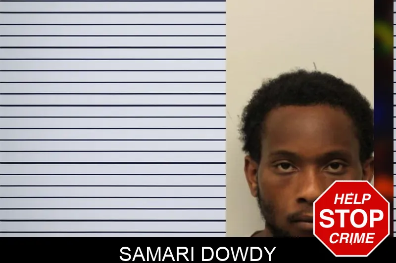 Samari Dowdy mugshot