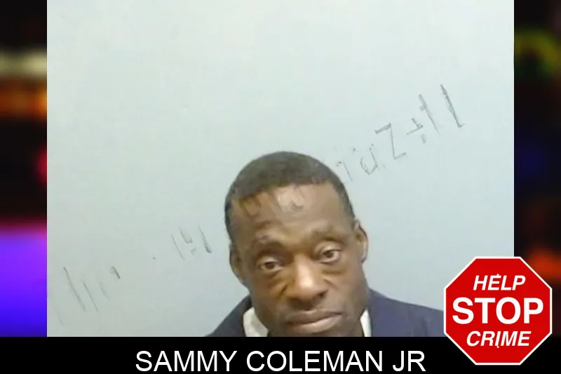 Sammy Coleman Jr mugshot