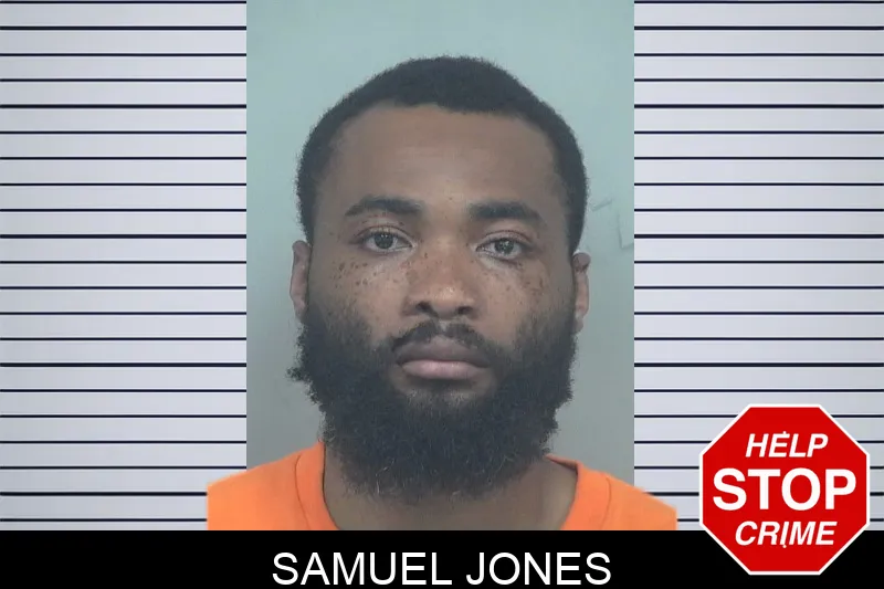 Samuel Jones mugshot