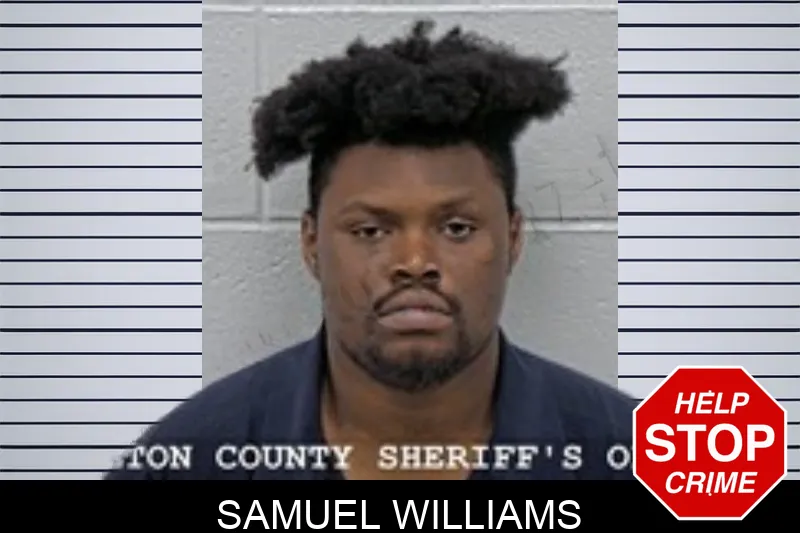 Samuel Williams mugshot