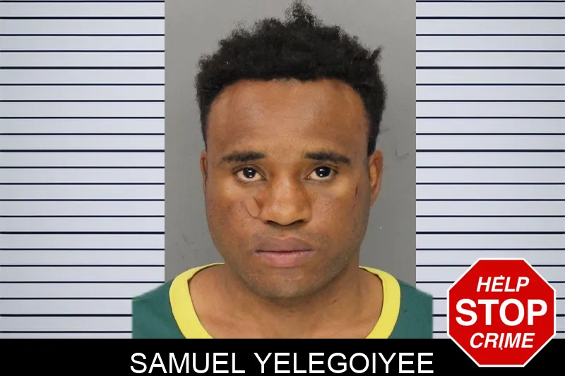 Samuel Yelegoiyee mugshot