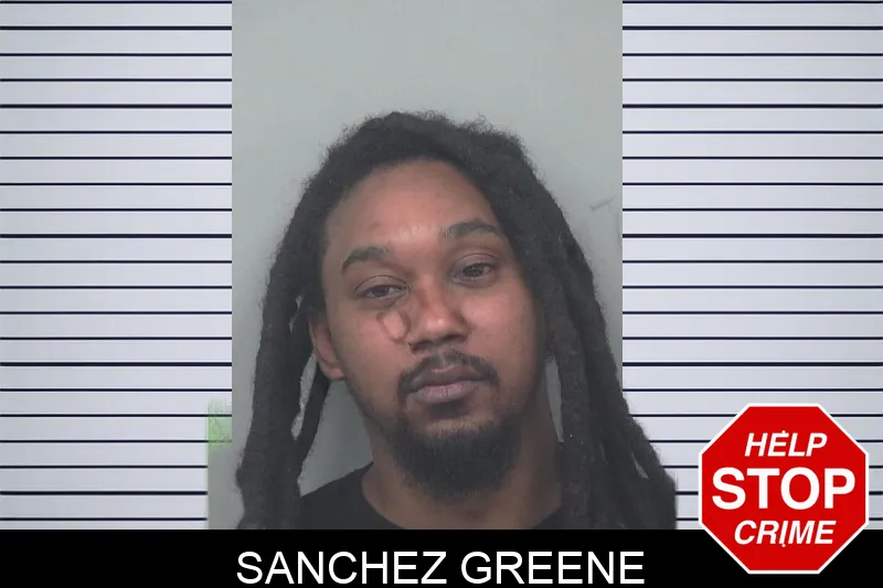Sanchez Greene mugshot