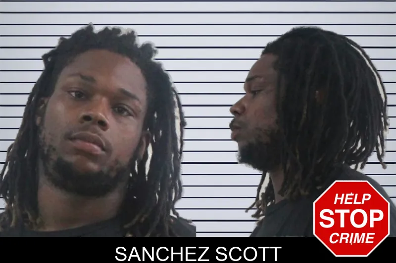 Sanchez Scott mugshot