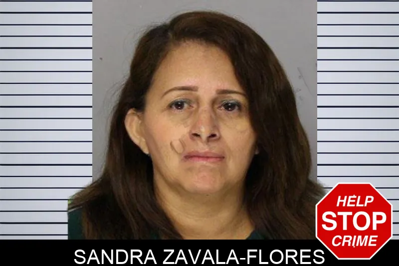 Sandra Zavala-Flores mugshot
