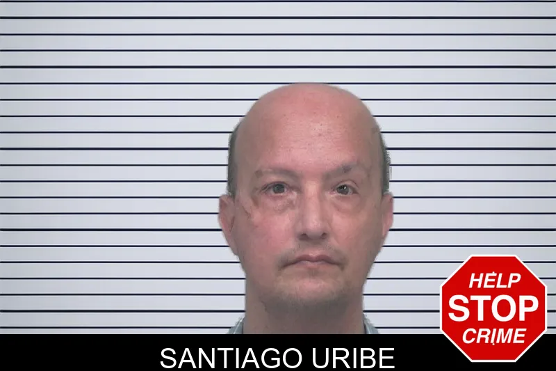 Santiago Uribe mugshot