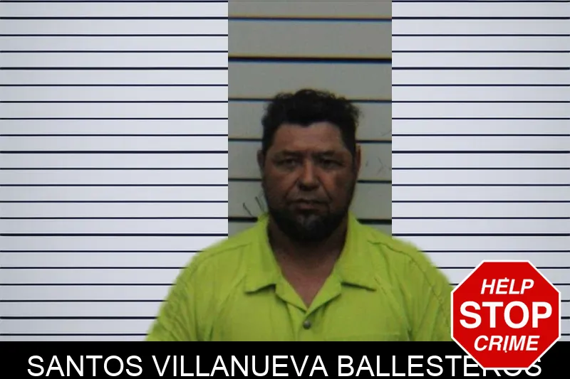 Santos Villanueva Ballesteros mugshot – Turner County , Georgia Santos Villanueva Ballesteros mugshot