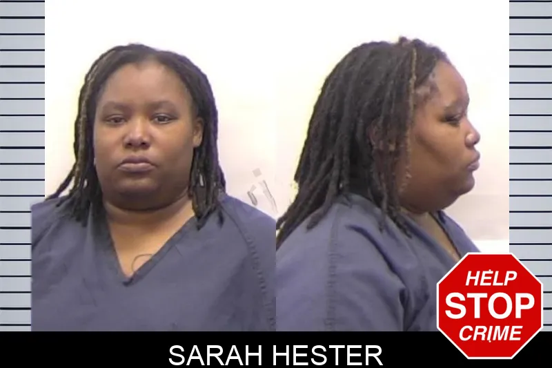 Sarah Hester mugshot