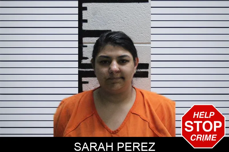 Sarah Perez mugshot