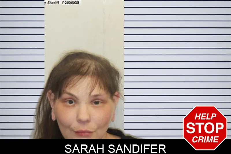 Sarah Sandifer mugshot