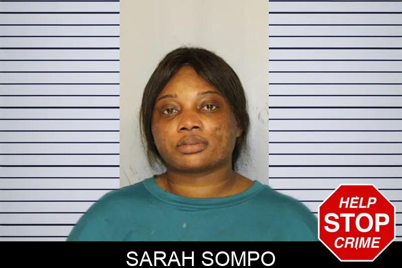 Sarah Sompo mugshot