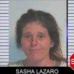 Sasha Lazaro mugshot