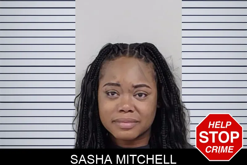 Sasha Mitchell mugshot