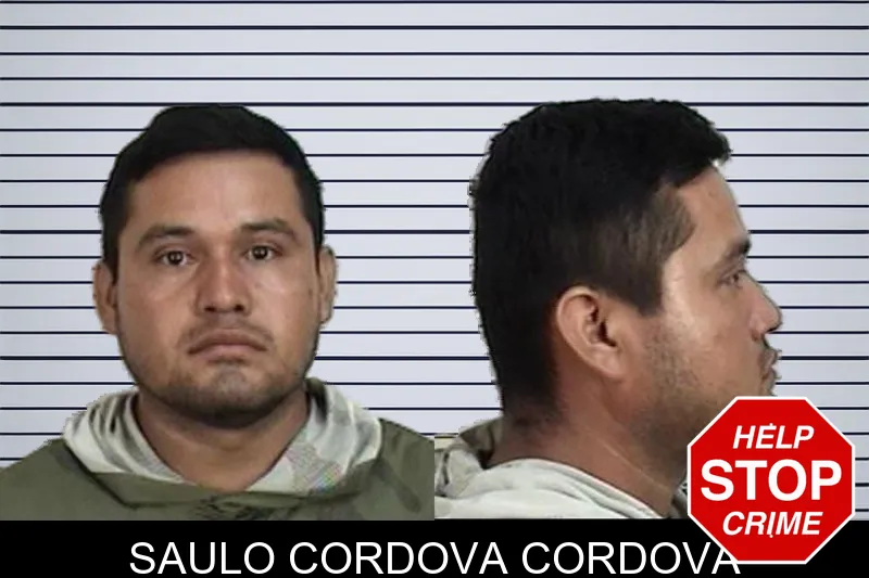 Saulo Cordova Cordova mugshot