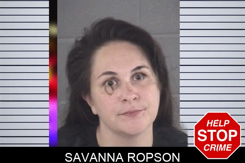 Savanna Ropson mugshot
