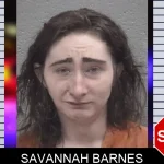 Savannah Barnes mugshot
