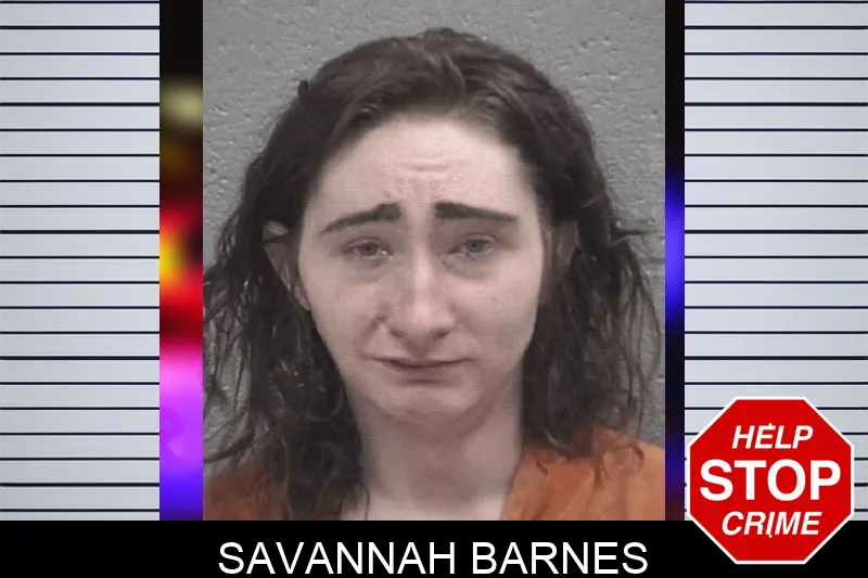 Savannah Barnes mugshot
