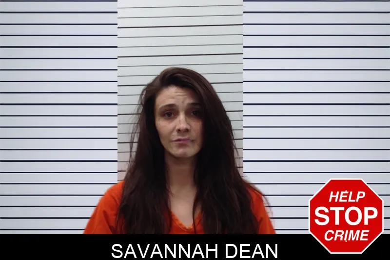Savannah Dean mugshot