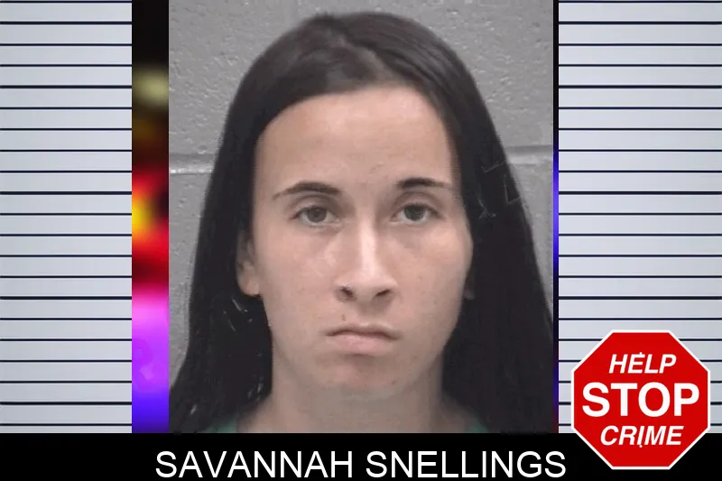 Savannah Snellings mugshot