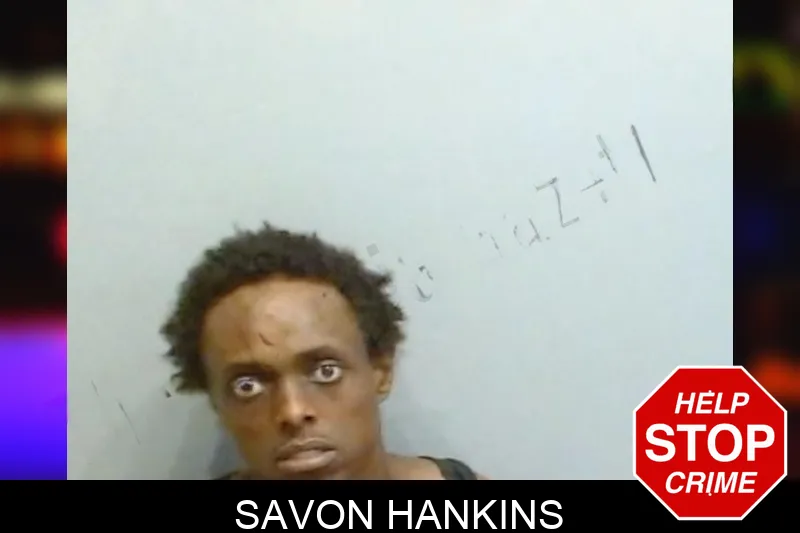 Savon Hankins mugshot