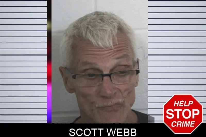 Scott Webb mugshot