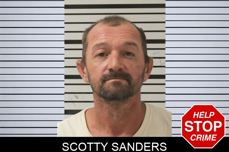Scotty Sanders mugshot