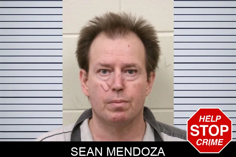 Sean Mendoza mugshot