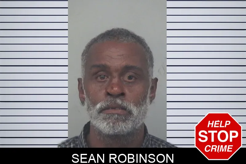 Sean Robinson mugshot