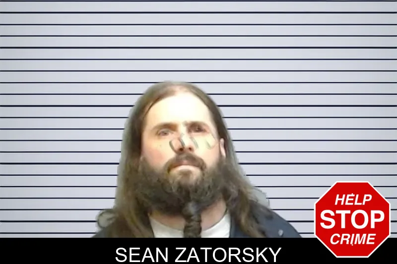 Sean Zatorsky mugshot