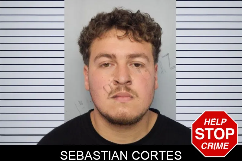 Sebastian Cortes mugshot