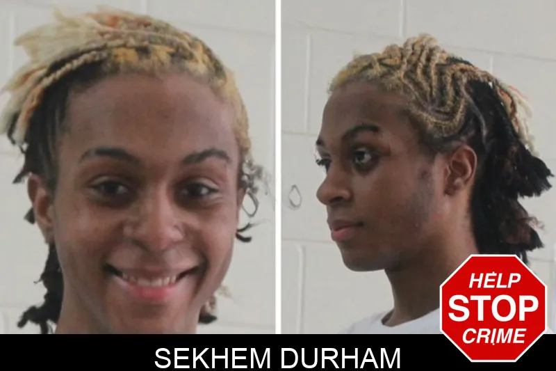 Sekhem Durham mugshot
