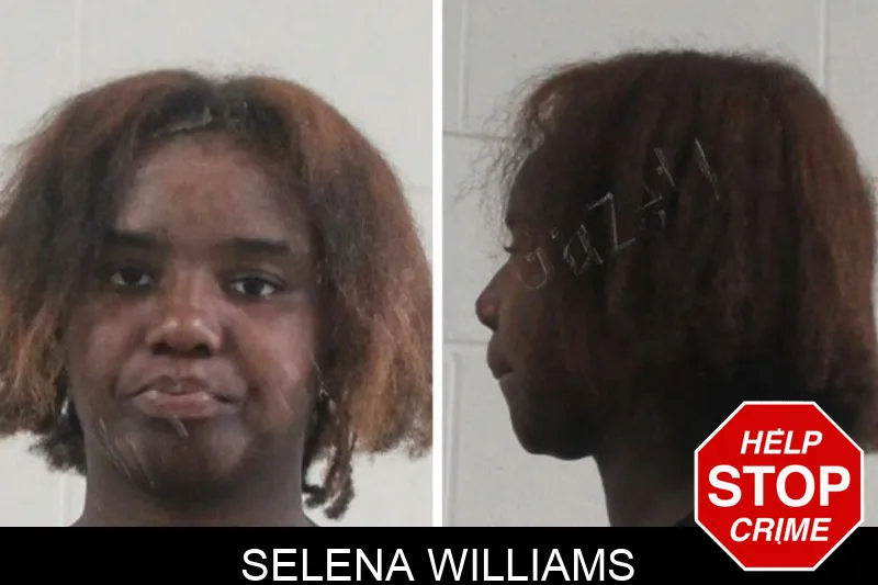 Selena Williams mugshot