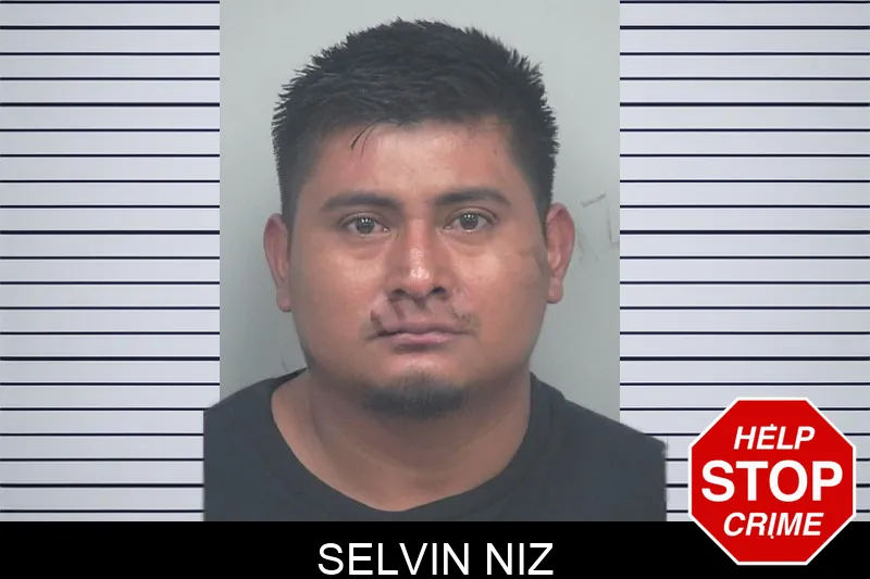 Selvin Niz mugshot
