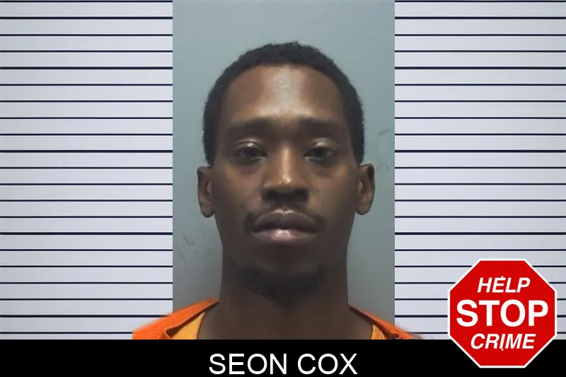 Seon Cox mugshot