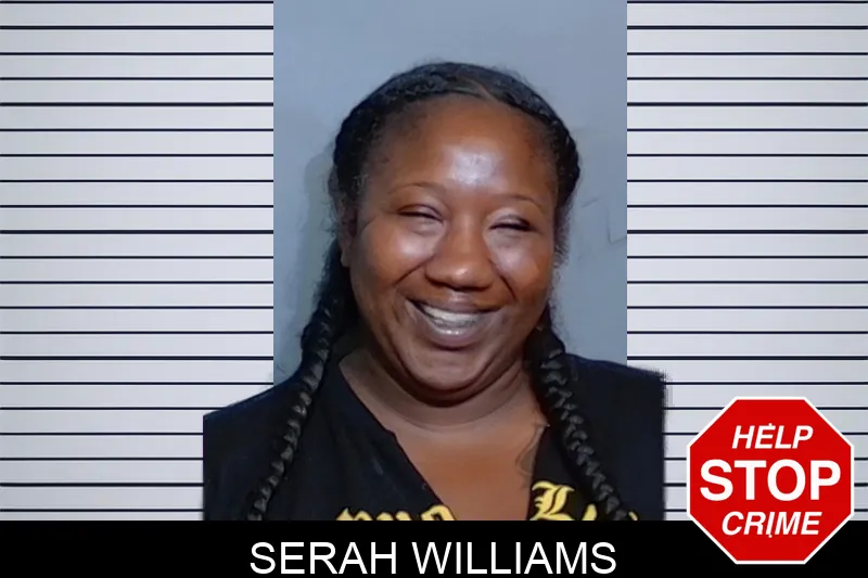 Serah Williams mugshot