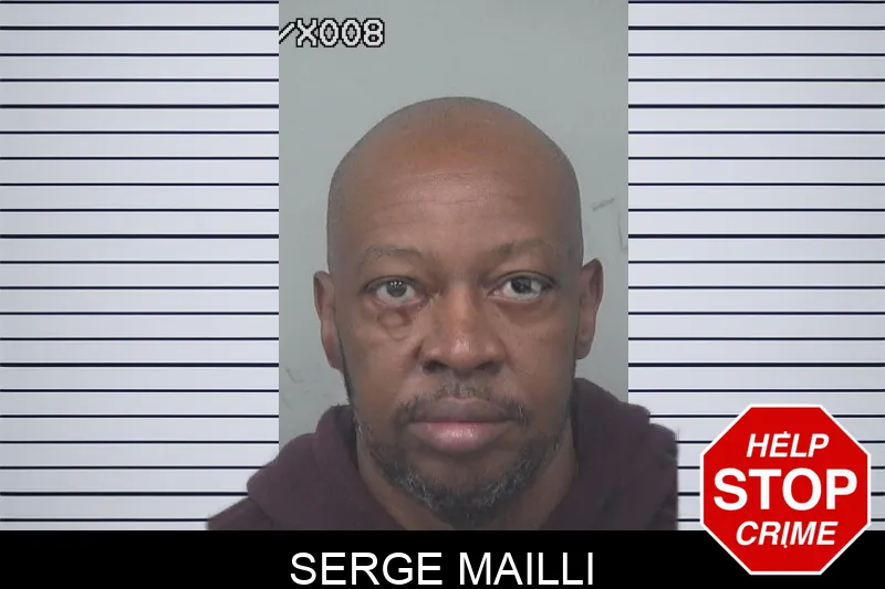 Serge Mailli mugshot