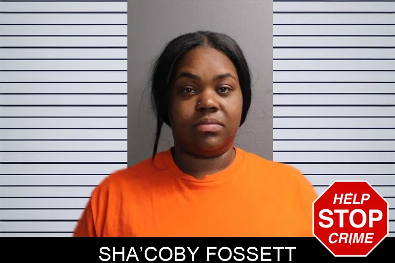 Sha’Coby Fossett mugshot
