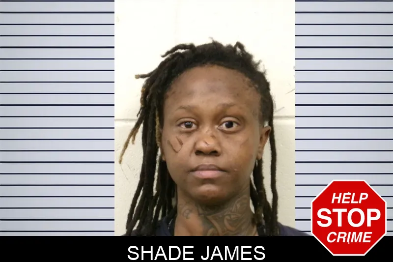 Shade James mugshot