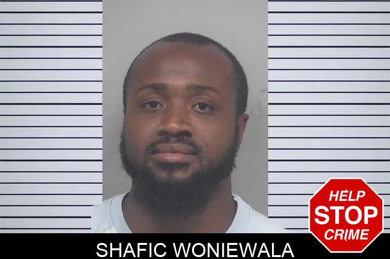 Shafic Woniewala mugshot