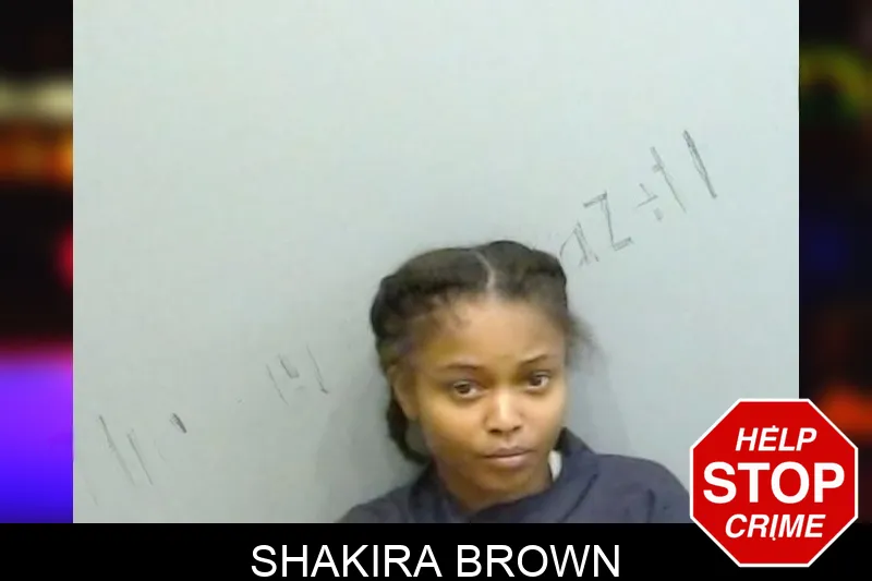 Shakira Brown mugshot