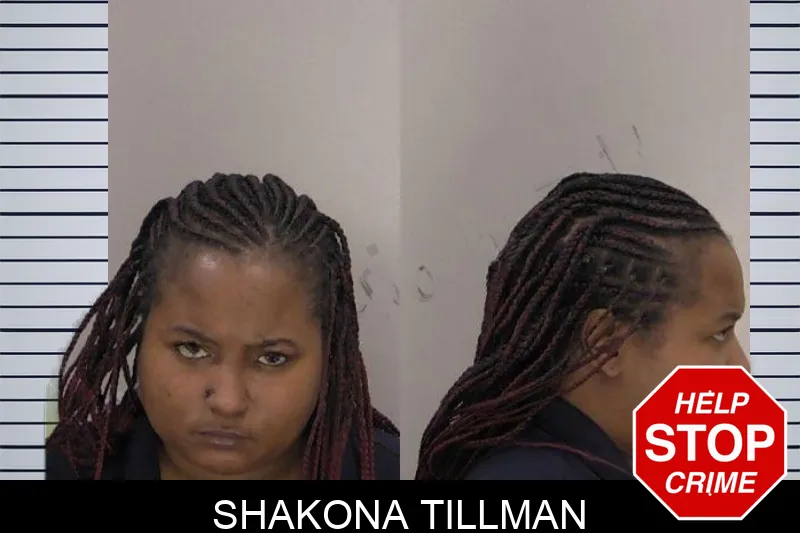 Shakona Tillman mugshot