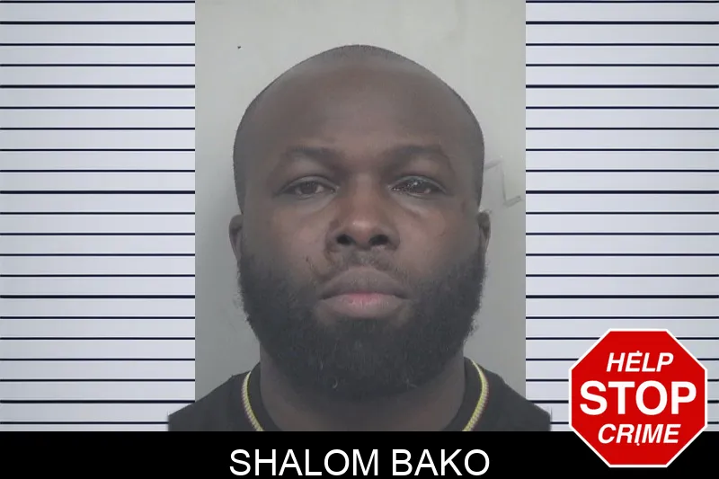 Shalom Bako mugshot