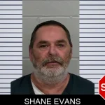 Shane Evans mugshot