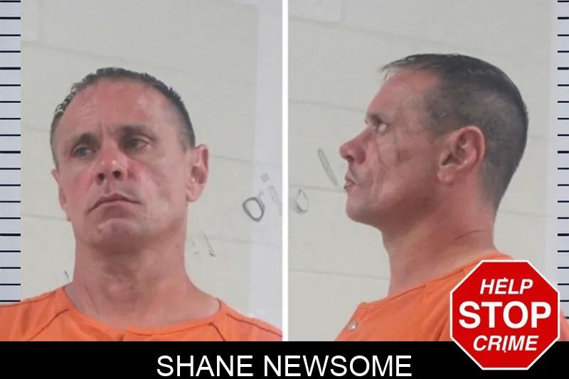 Shane Newsome mugshot