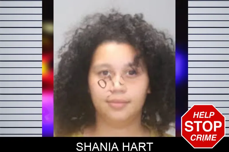 Shania Hart mugshot