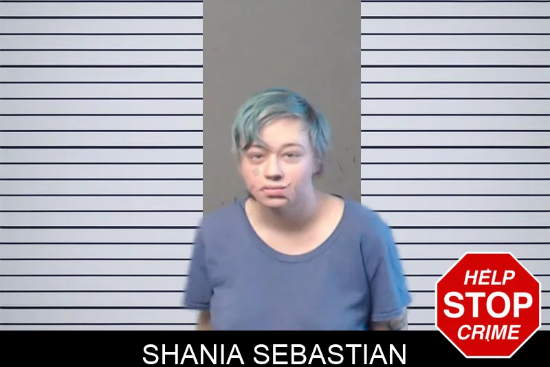 Shania Sebastian mugshot