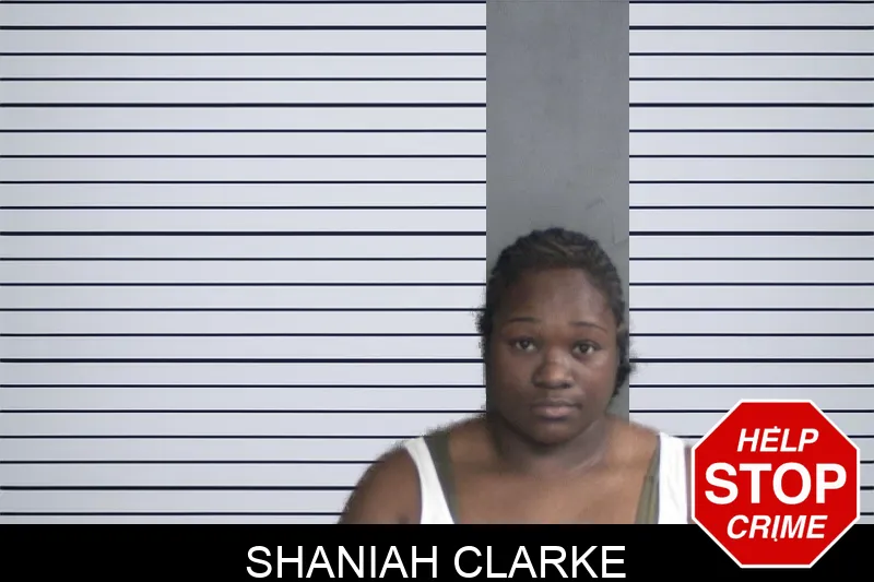 Shaniah Clarke mugshot