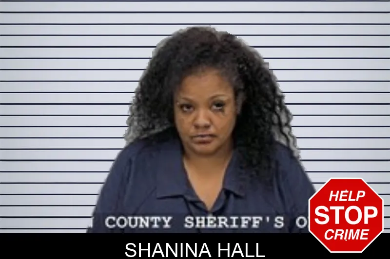 Shanina Hall mugshot