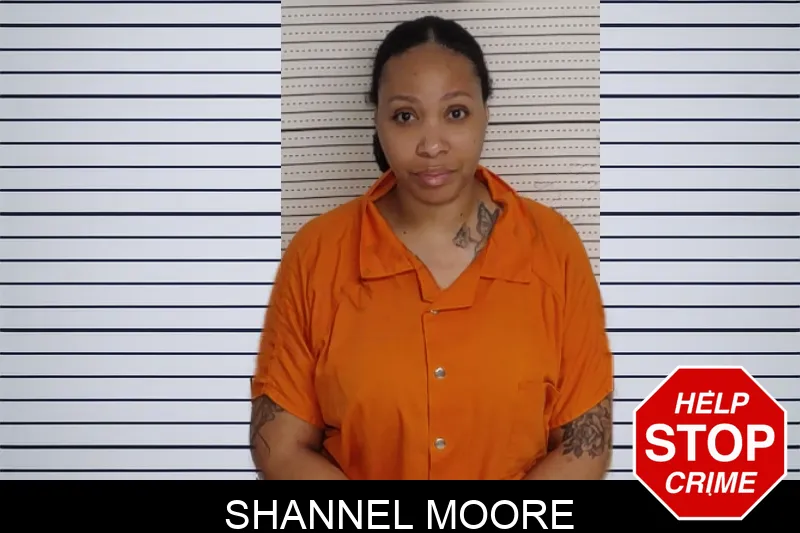 Shannel Moore mugshot
